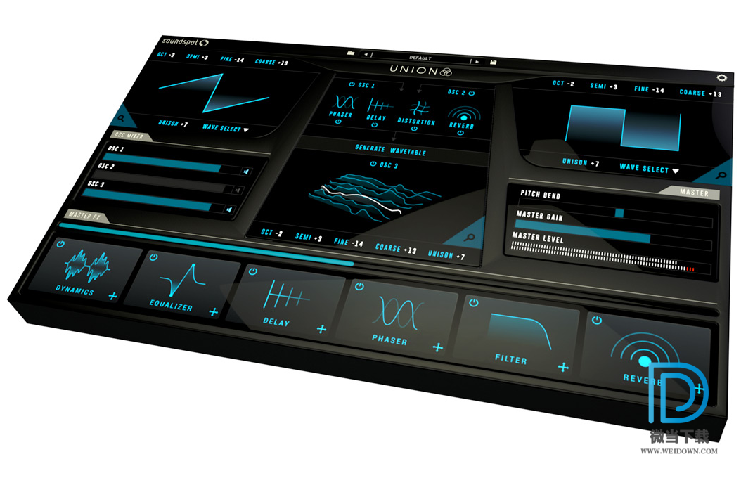SoundSpot Union下载 - SoundSpot Union 波表合成器音频插件 1.0.3 破解版