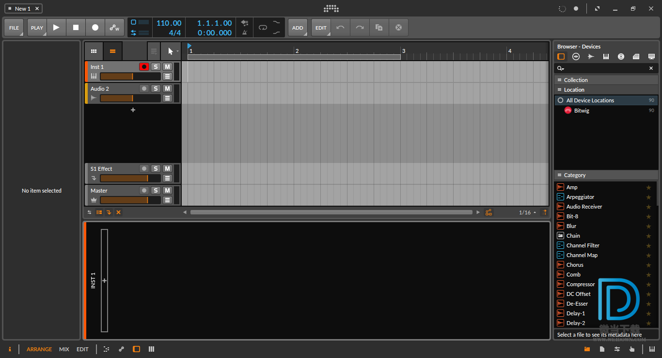 Bitwig Studio下载 - Bitwig Studio 音乐创作软件 3.1.2 破解版