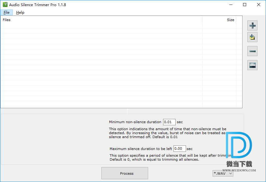 Audio Silence Trimmer Pro下载 - Audio Silence Trimmer Pro 音频静音微调器 1.1.8 破解版