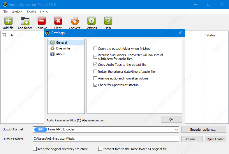 Abyssmedia Audio Converter Plus