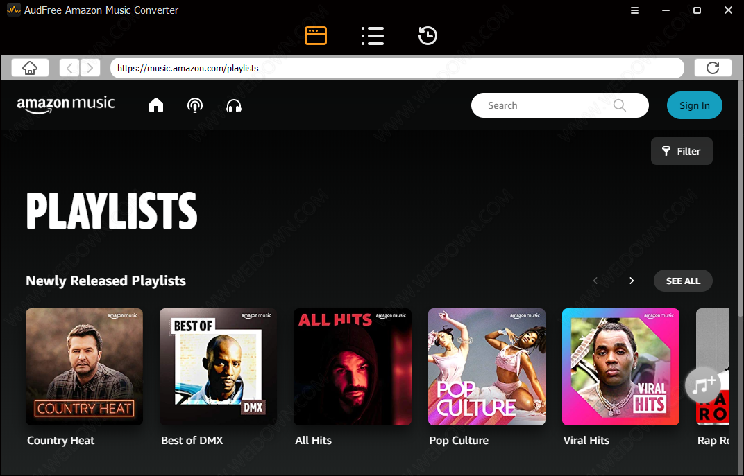 AudFree Amazon Music Converter