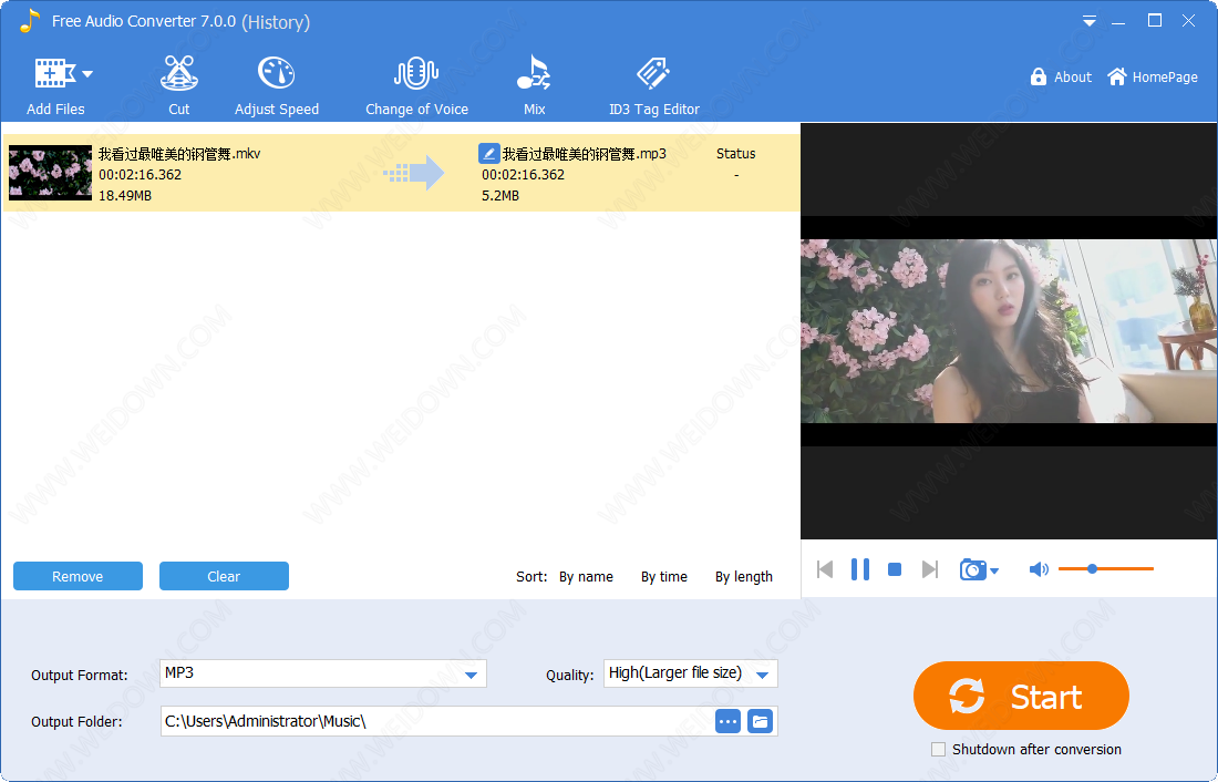 Free Audio Converter下载 - Free Audio Converter 7.0.0 官方版