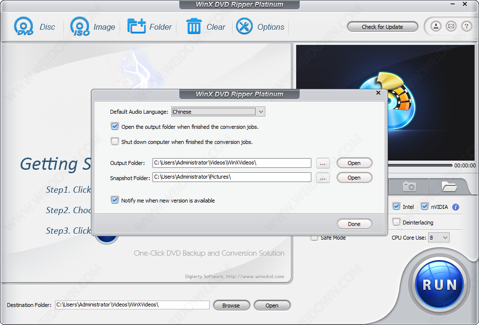 WinX DVD Ripper Platinum