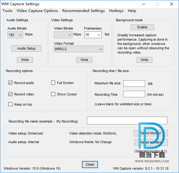 WM Capture下载 - WM Capture 屏幕录制软件 9.2.1 破解版