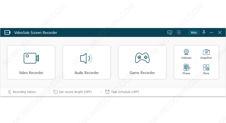 VideoSolo Screen Recorder下载（屏幕录像工具） - VideoSolo Screen Recorder 1.2.58 官方版