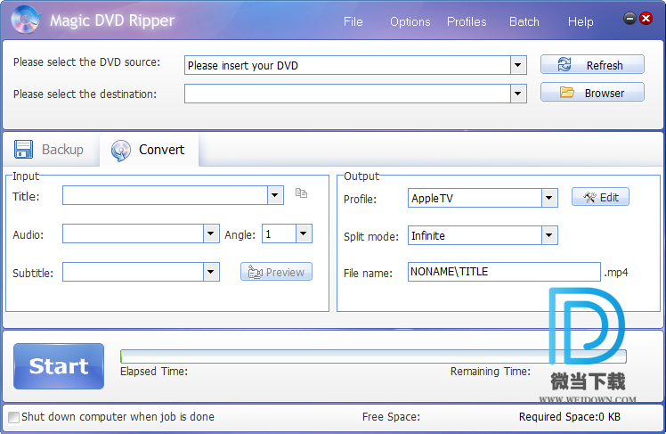 Magic DVD Ripper下载 - Magic DVD Ripper DVD电影抓取工具 10.0.1 破解版