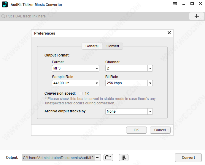 AudKit Tidizer Music Converter