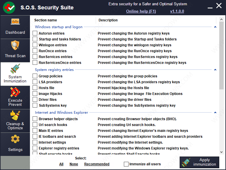 S.O.S Security Suite