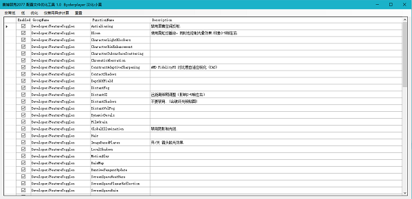 赛博朋克2077配置文件优化工具下载 - 赛博朋克2077配置文件优化工具 1.0 汉化版