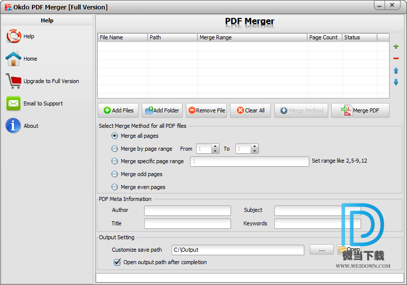 Okdo PDF Merger 下载 - Okdo PDF Merger PDF合并工具 2.7 破解版