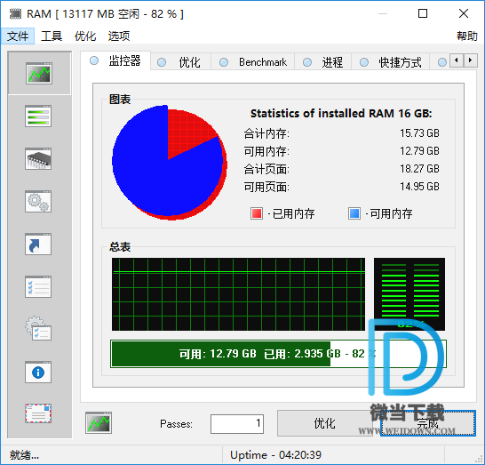 RAM Saver Pro下载 - RAM Saver Pro 内存优化软件 20.0 绿色便携版