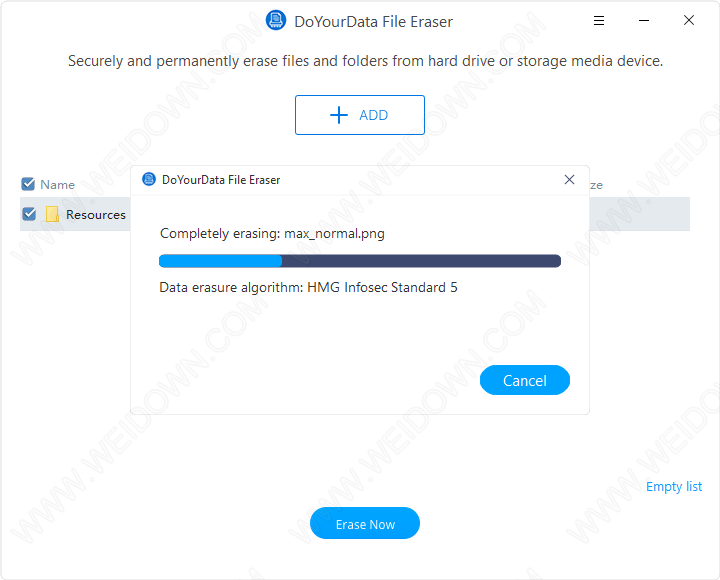 DoYourData File Eraser-2