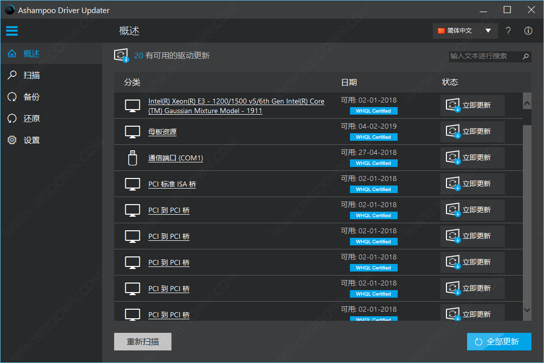 Ashampoo Driver Updater下载 - Ashampoo Driver Updater 1.5.0.0 中文破解版