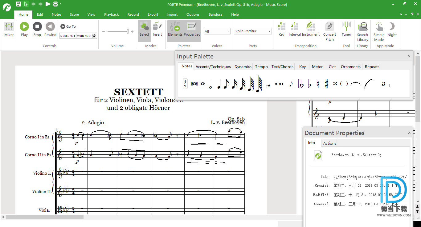 Forte Notation FORTE下载 - Forte Notation FORTE 10 Premium 乐谱制作软件 10.2.0 注册版