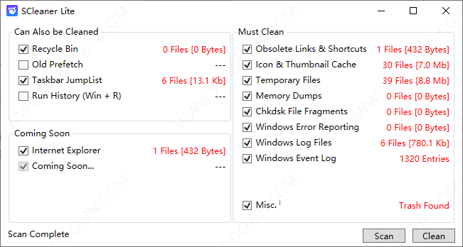 SCleaner Lite
