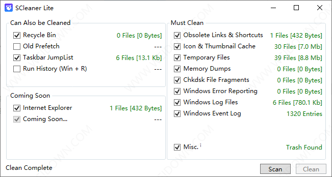 SCleaner Lite