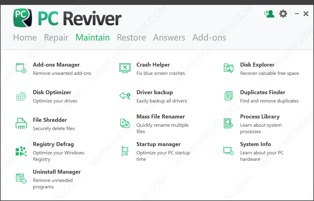 ReviverSoft PC Reviver便携版下载 - ReviverSoft PC Reviver 3.14.1.14 注册便携版