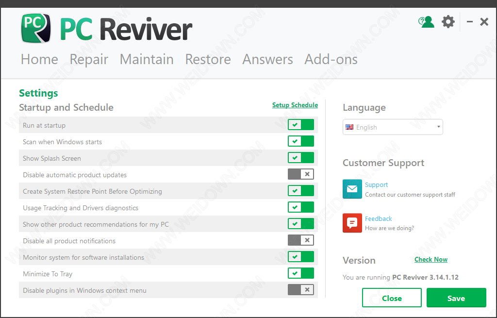 ReviverSoft PC Reviver便携版下载 - ReviverSoft PC Reviver 3.14.1.14 注册便携版