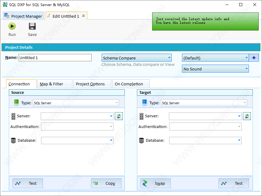 SQL DXP for SQL Server and MySQL