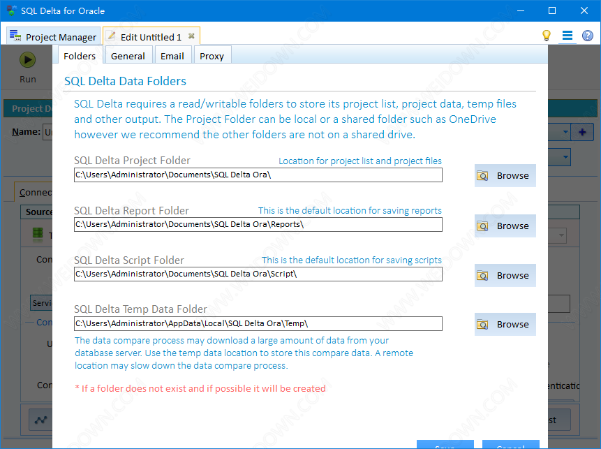 SQL Delta for Oracle