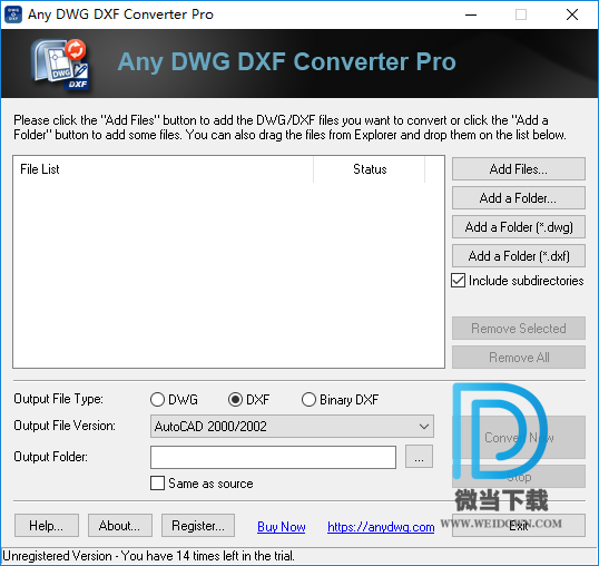 Any DWG DXF Converter Pro下载 - Any DWG DXF Converter Pro DWG转DXF软件 2020.0 破解版