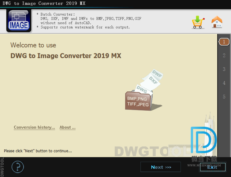 DWG to Image Converter MX下载 - DWG to Image Converter MX DWG转Image工具 6.7.8 破解版