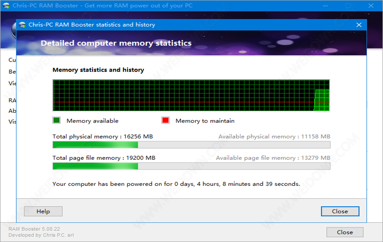 Chris-PC RAM Booster便携版下载 - Chris-PC RAM Booster 5.24.24 注册便携版