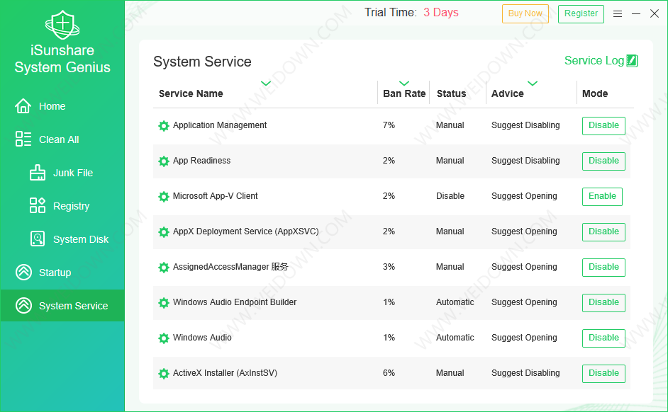 iSunshare System Genius下载 - iSunshare System Genius 3.0.2.2 官方版