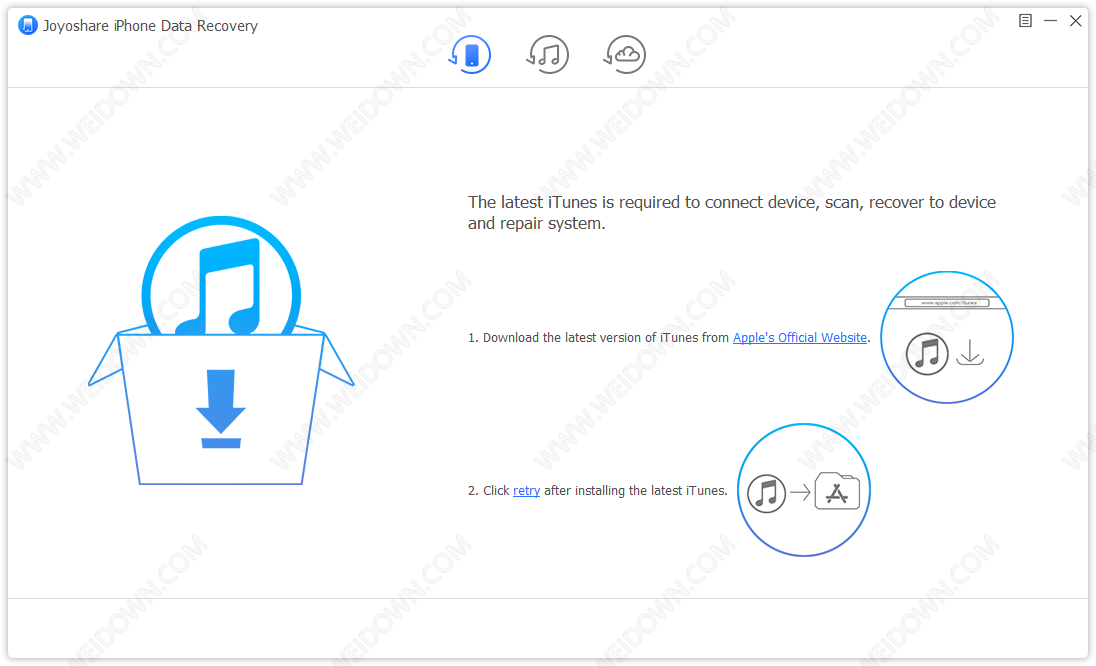 Joyoshare iPhone Data Recovery-3