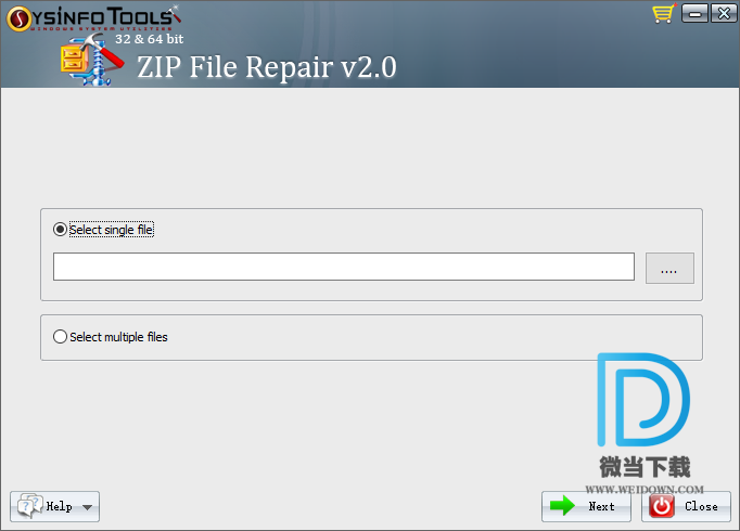 SysInfoTools ZIP Repair下载 - SysInfoTools ZIP Repair Zip文件修复工具 2.0 免费版