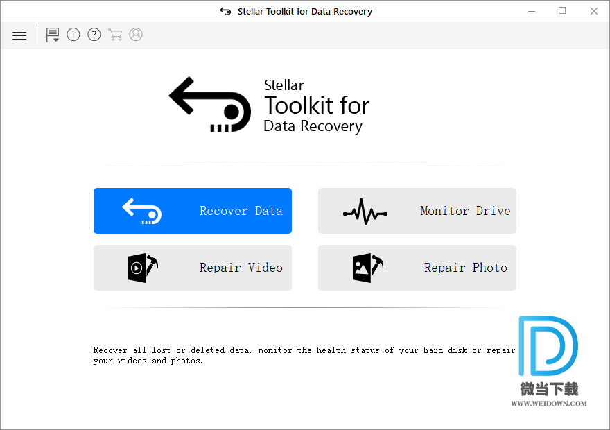 Stellar Toolkit for Data Recovery下载 - Stellar Toolkit for Data Recovery 数据恢复软件 9.0.0.4 破解版