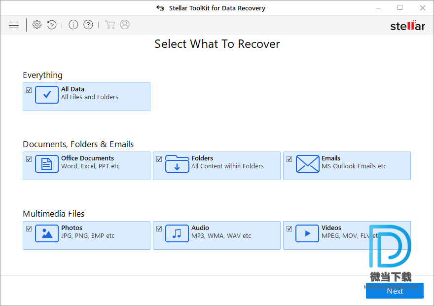 Stellar Toolkit for Data Recovery下载 - Stellar Toolkit for Data Recovery 数据恢复软件 9.0.0.4 破解版