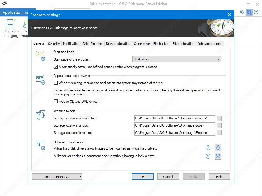 O&O DiskImage Server