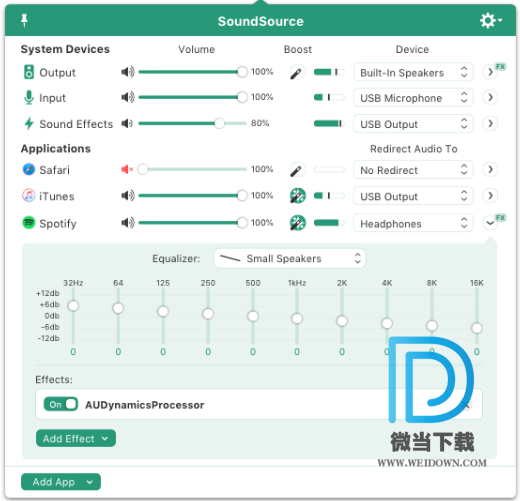 SoundSource下载 - SoundSource 苹果电脑音频控制软件 4.1.2 破解版 For Mac