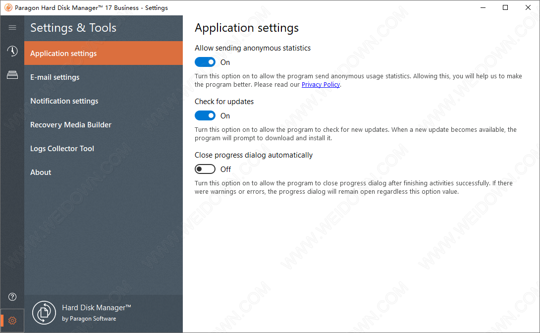 Paragon Hard Disk Manager