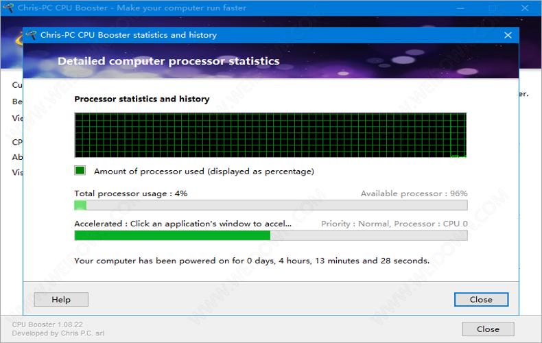 Chris-PC CPU Booster便携版下载 - Chris-PC CPU Booster 1.24.24 注册便携版