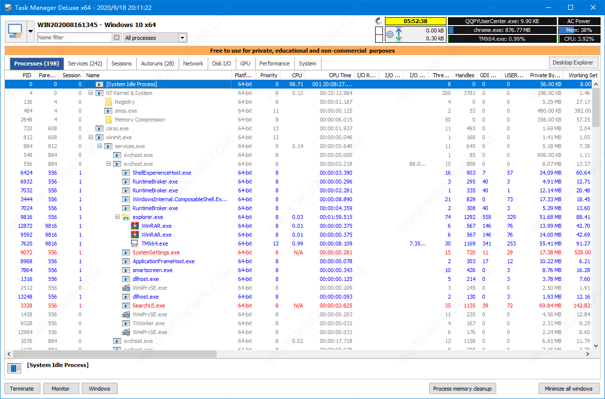 Task Manager DeLuxe