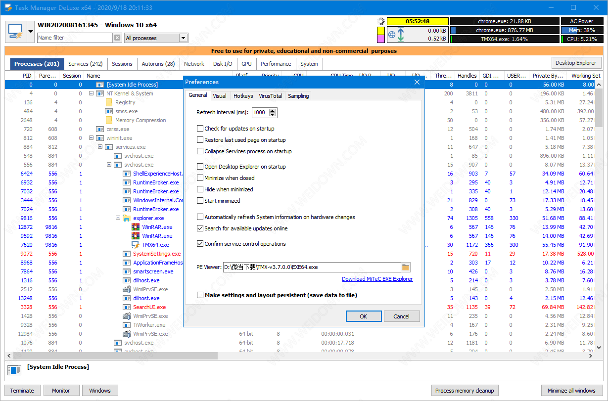 Task Manager DeLuxe