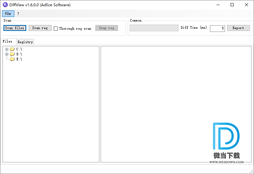 DiffView下载 - DiffView 文件夹/注册表监控软件 1.6.0.0 免费版