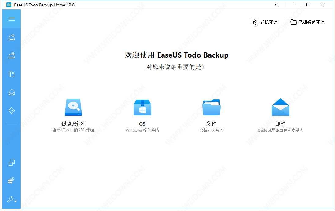 EaseUS Todo Backup Home