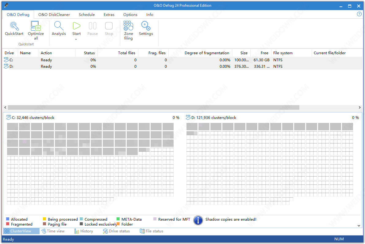 O&O Defrag Server