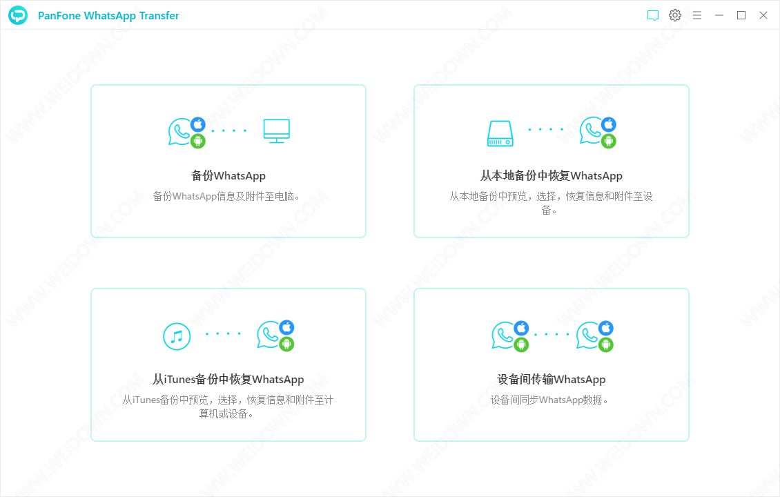 PanFone WhatsApp Transfer