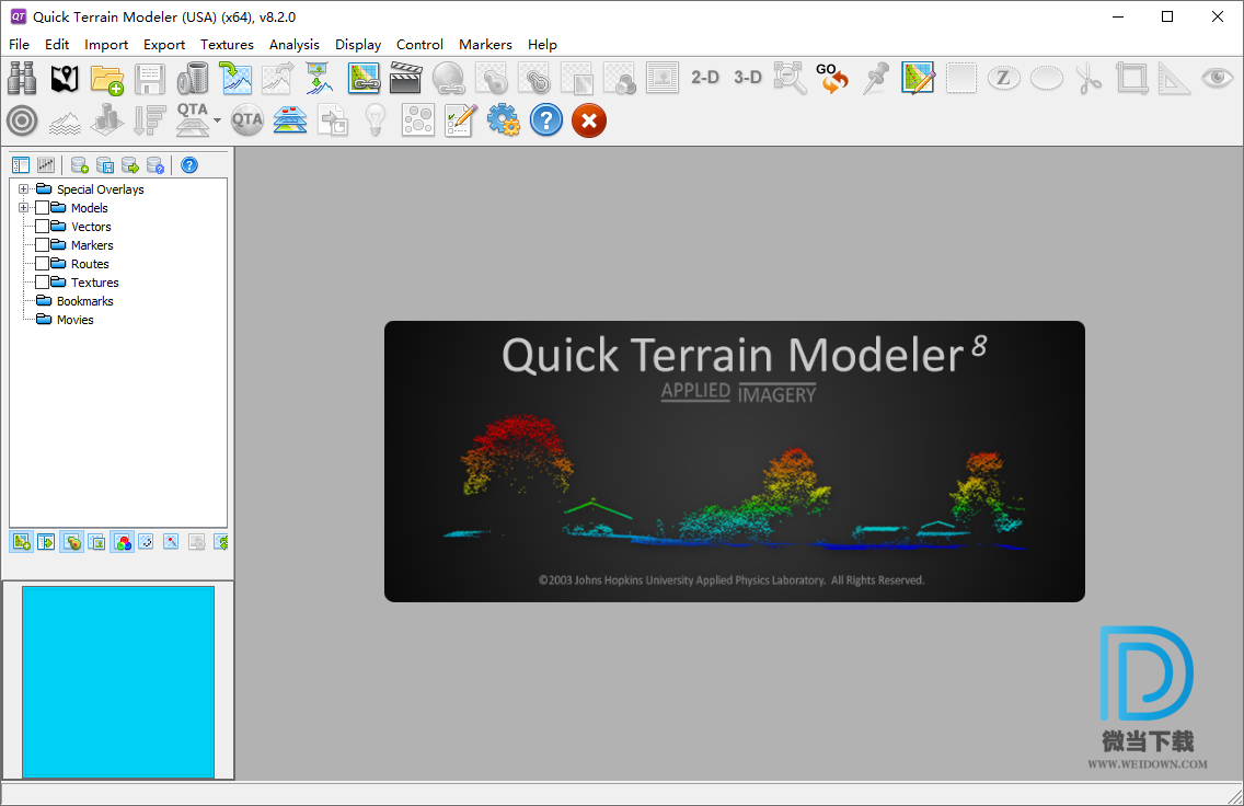 Quick Terrain Modeler下载 - Quick Terrain Modeler QT建模工具 8.2.0 破解版