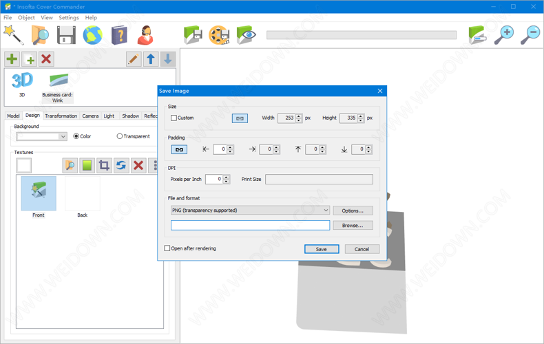 Insofta Cover Commander下载 - Insofta Cover Commander 3D包装盒制作软件 6.7.0 绿色便携版