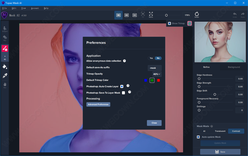 Topaz Mask AI下载 - Topaz Mask AI 1.3.9 破解版