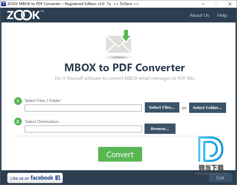 ZOOK MBOX to PDF Converter下载 - ZOOK MBOX to PDF Converter MBOX转PDF转换器 3.0 破解版