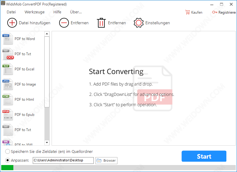 WidsMob ConvertPDF Pro