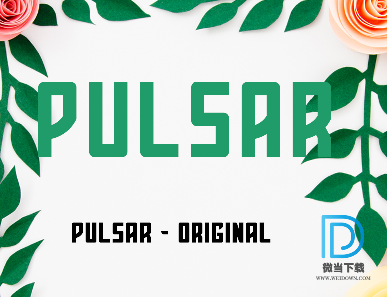 Pulsar字体下载 - Pulsar字体 免费下载