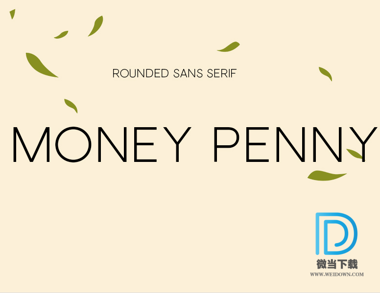 MoneyPenny字体下载 - MoneyPenny字体 免费下载