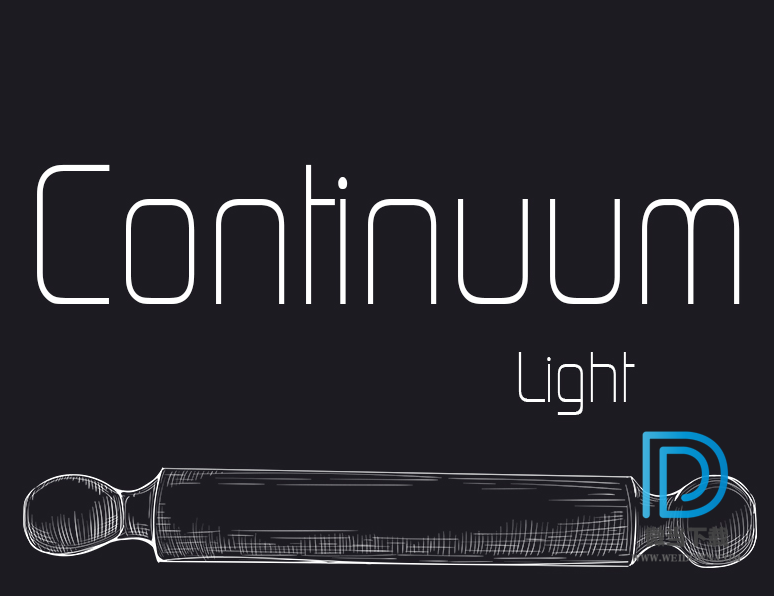 continuumlight字体下载 - continuumlight字体 免费下载